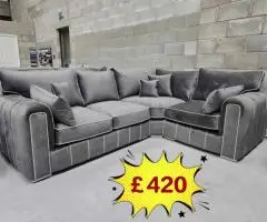 📢Mega sale factory rates L shaped corner sofa all over uk cash home delivery 🇬🇧🇬🇧✨✨✨✨
