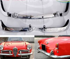 Alfa Romeo Giulietta Spider S2 S3 (1955-1962) and Giulia Spider Year (1962-1965) Bumpers