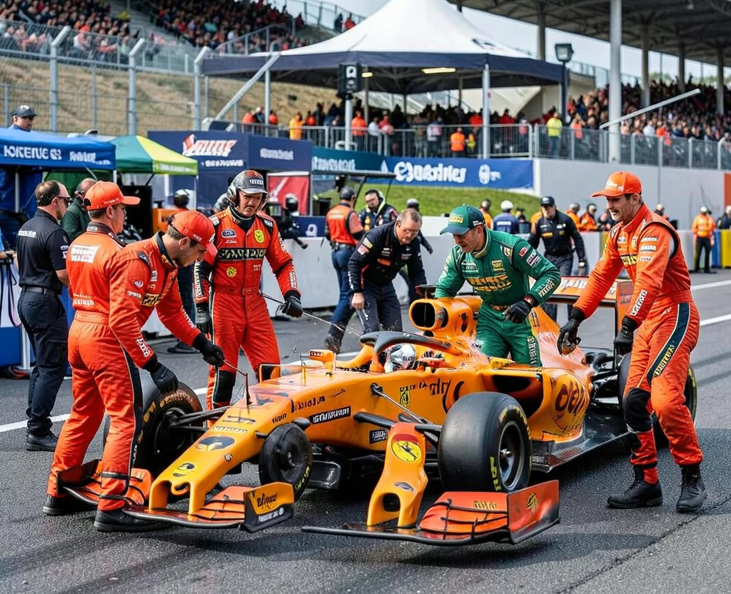 Belgian GP Drama: Kimi Antonelli Shines as Lewis Hamilton’s Crash Shakes Up Qualifying
